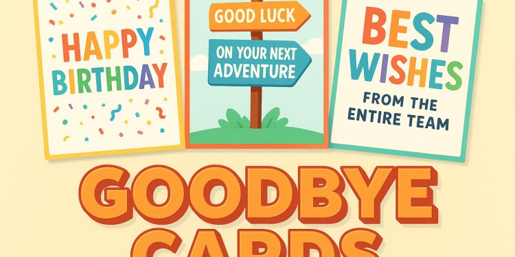 Goodbye Cards