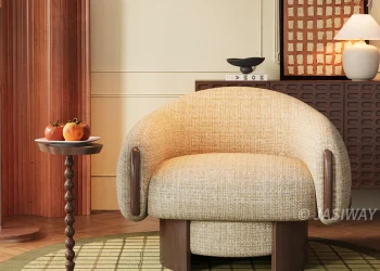 Ergonomic Barrel Chair